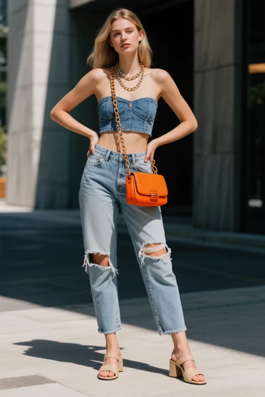 Summer Denim-on-Denim