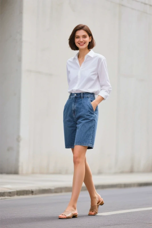 Women's Bermuda Shorts-Jorts